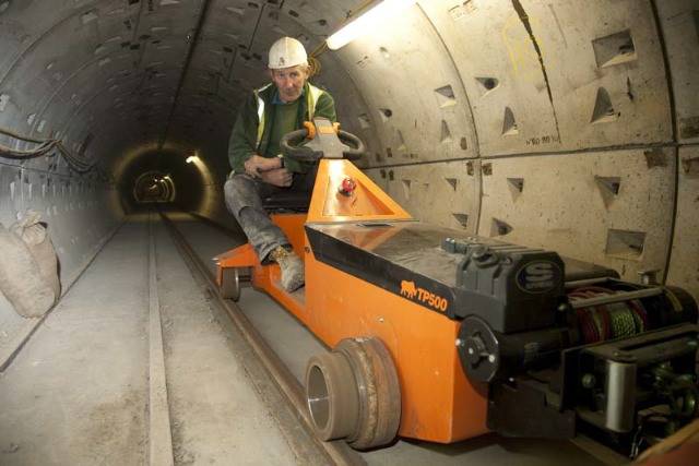 Moving Building Material on a Railed System - Tractive Power