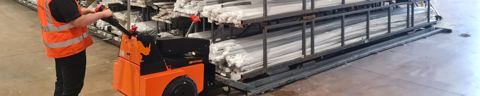 Moving Stillages with Plastic Extrusions