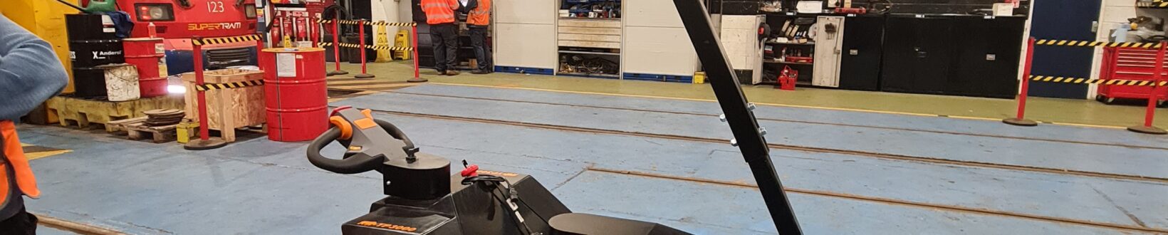 Improving Tram Positioning with the TP3000 Tractive Pusher