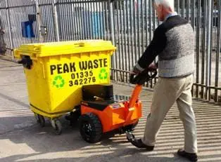Battery Powered Pedestrian Tug