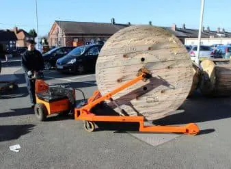 load mover - cable drum trolley